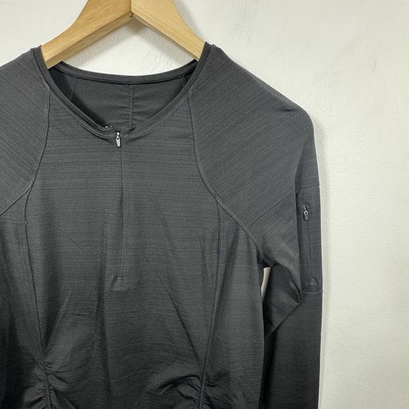 Athleta White Long-Sleeved Pacific Contoured Top M #405069 - Picture 3 of 7